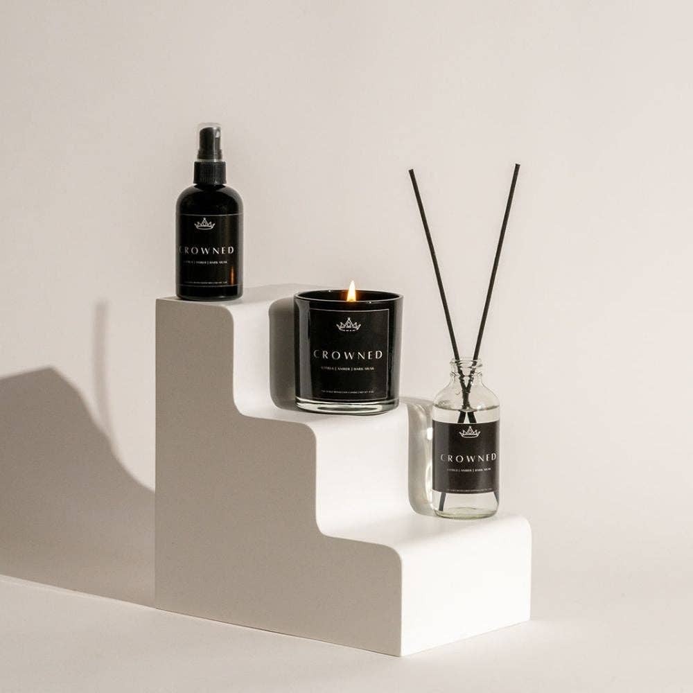 The Noble Brand - Wholesale Jar/Filled Candle - Crowned Soy Candle3