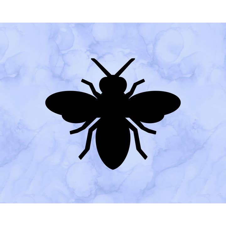 Bee Silhouette Decal (2") for wholesale by Sticking with You
