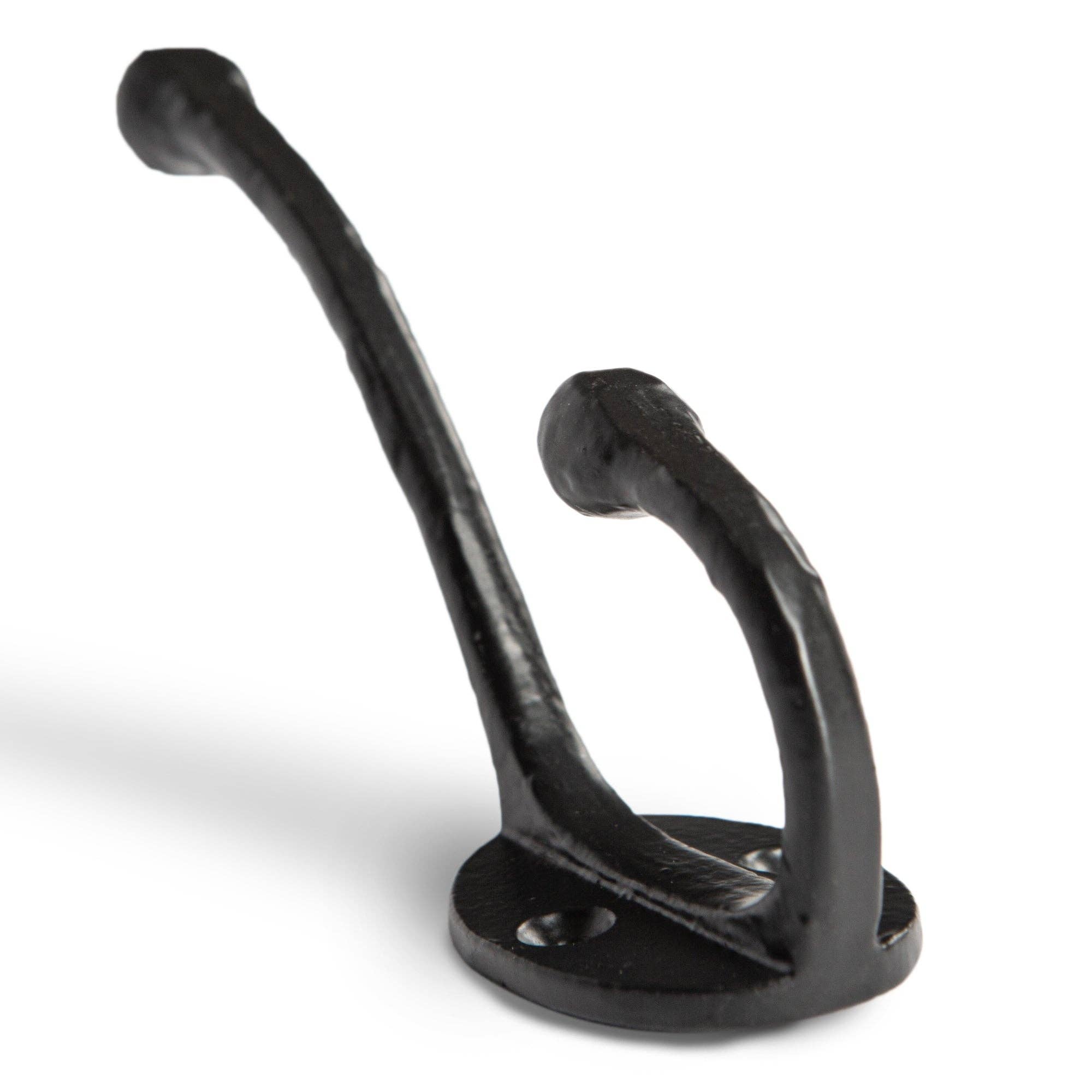 Rinkit Ltd – wholesale Wall hook – Rounded Hat & Coat Hook - W35mm x H125mm - Black4