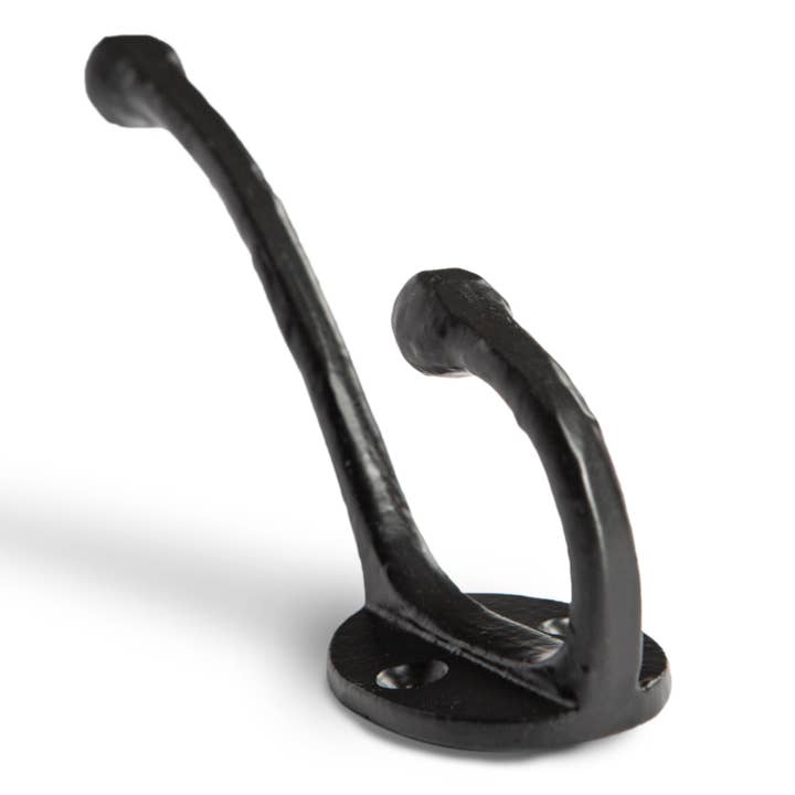Rinkit Ltd – wholesale Wall hook – Rounded Hat & Coat Hook - W35mm x H125mm - Black4
