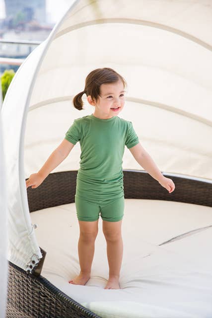 Vaenait Baby - Vente Haut et bas de pyjama – enfant - Pyjama en viscose à manches courtes coloré pour garçon et fille31