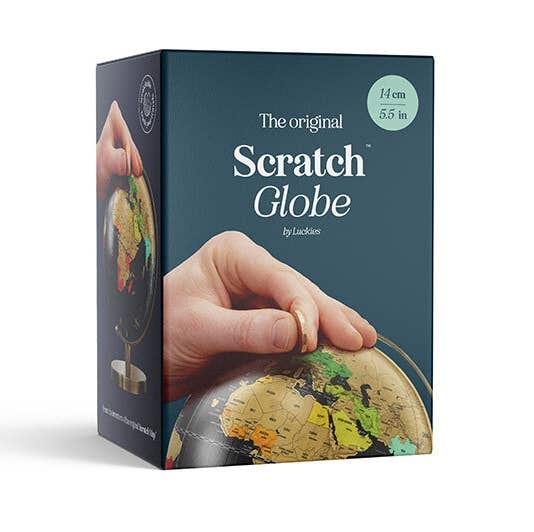 SUCK UK Ltd - USA - Wholesale Desk Globe - Scratch Globe Ø5.5 in1