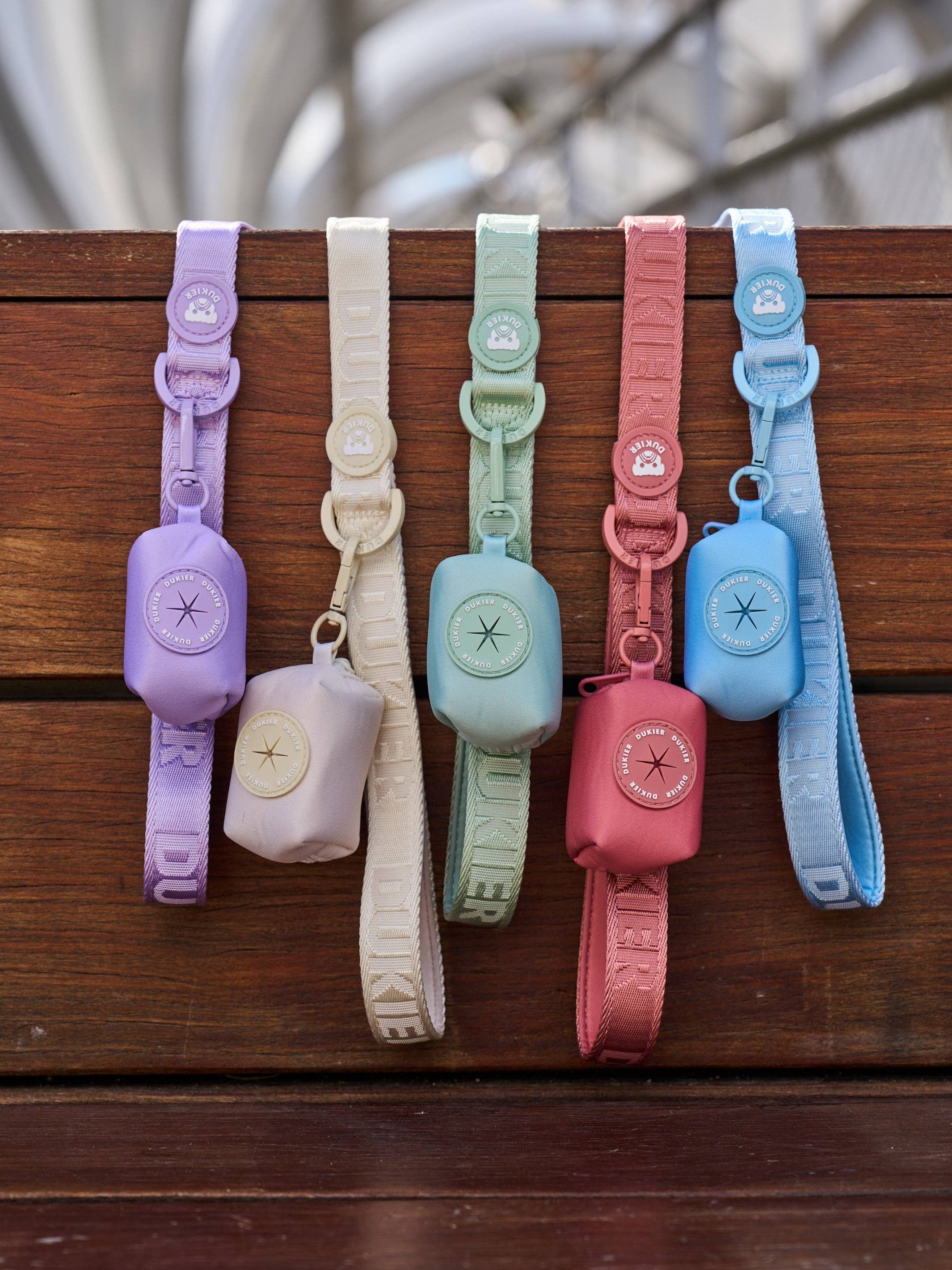 Dukier - Vente Sac à déjections canines - Porte-sac à déjections bleu doux5