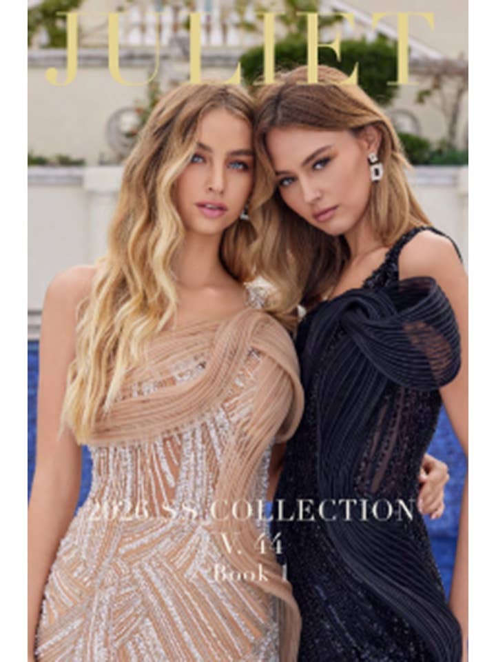 JULIET 2026 PROM V44 SPRING/SUMMER CATALOG for wholesale by Juliet