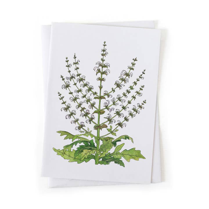 "Vrolijk Chanoeka" Menorah Salie Feestdagkaart voor wholesale door Wander & Gather