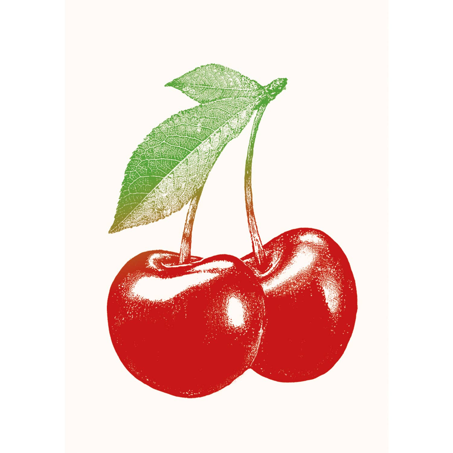 Frohstoff Meike Marie Buchholz - Wholesale Postcard - postcard cherry0