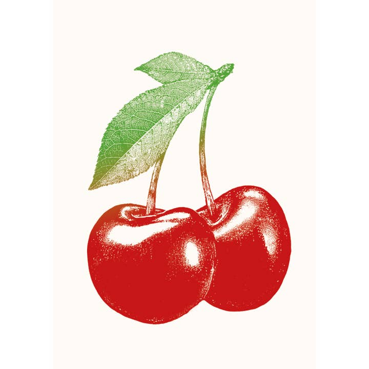 Frohstoff Meike Marie Buchholz - Wholesale Postcard - postcard cherry