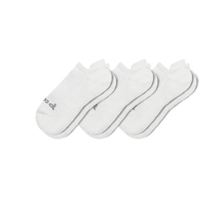 Pacote com 3 - Meias femininas de corte baixo Pacas por atacado de Pacas