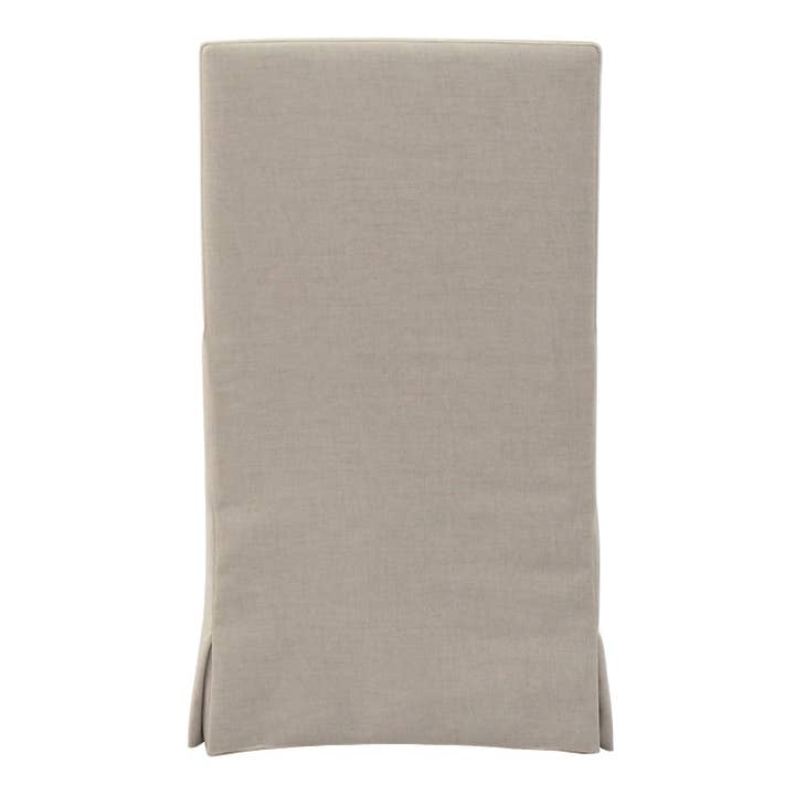 Padma's Plantation - Wholesale Chair - Sandspur Beach Arm Dining Chair - With Casters - Brushed Linen