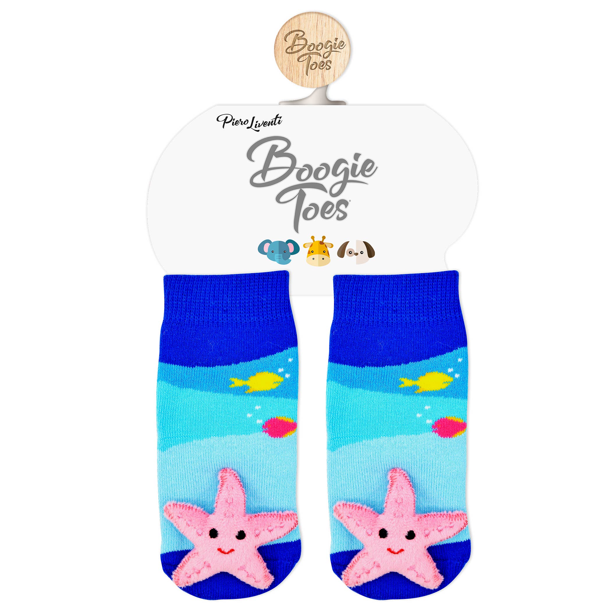 Boogie Toes – Meias - Bebé por atacado – Biqueira Starfish Boogie - Meias de Rochedo Bebé2