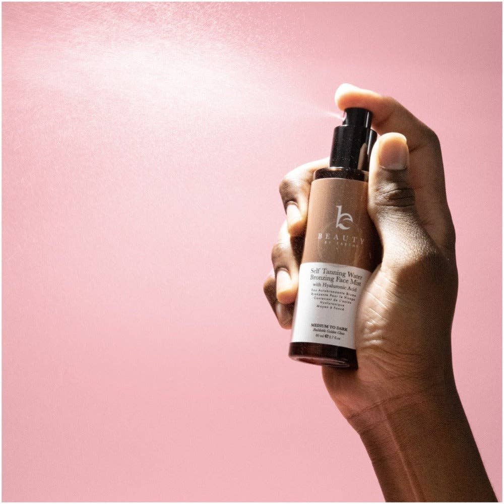 Beauty By Earth - Wholesale Self-Tanner - Self Tanning Water Bronzing Face Mist 2.7oz (2 Shades)7