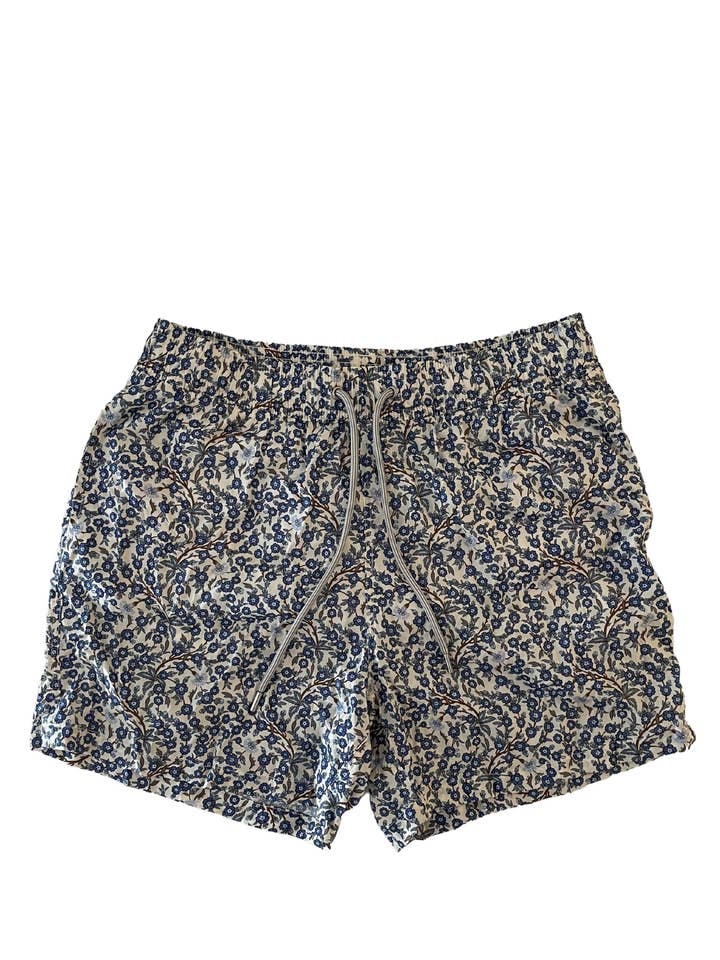 Beach Woxer Floral Blue Print for wholesale by Wikini USA