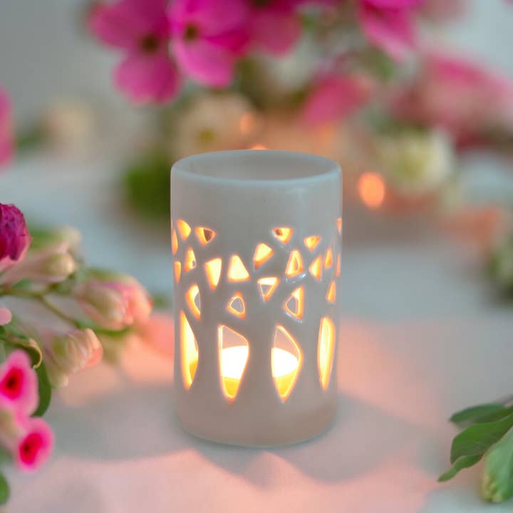 Zen'Arôme - Vendita all'ingrosso Portacandele - Bruciatore a olio e fondenti profumati - Portacandele in ceramica5