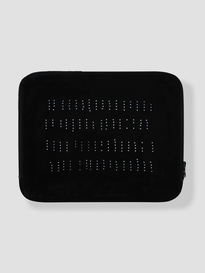 Laser-cut Suede iPad Case for wholesale by Renée Bedell