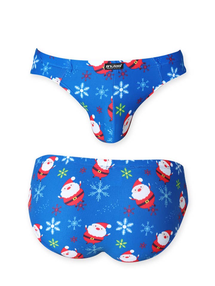 BOXER NAUTICO SUBLIMADO BYJOU NAVIDAD AZUL for wholesale by Byjou and Duha