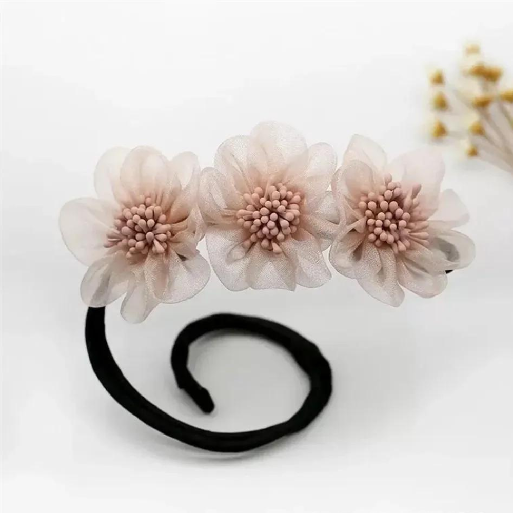 Ashlen - Wholesale Hair Curlers - FLORAL HAIR CURLER0