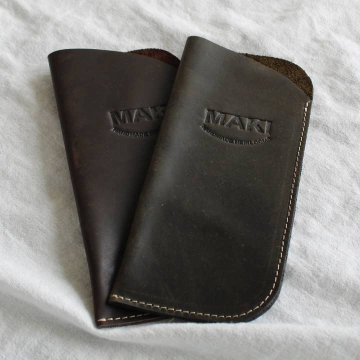 Ware by Maki - Wholesale Eyewear Cases & Holders - Unisex - Leather Eye Wear Protective Sleeve0