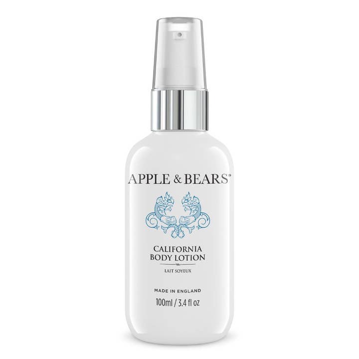 Lotion pour le corps California Travel 100 ml/3,4 fl oz pour la vente par APPLE & BEARS