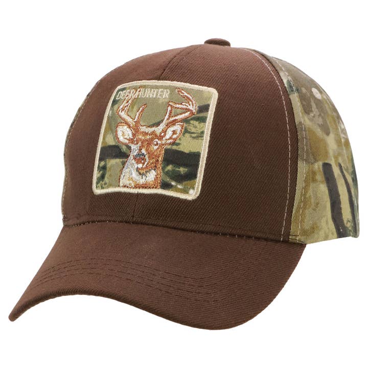 Cap Zone - Wholesale Baseball Cap - Unisex - Deer Hunter Hunt Camo Velcro Back Baseball Cap11