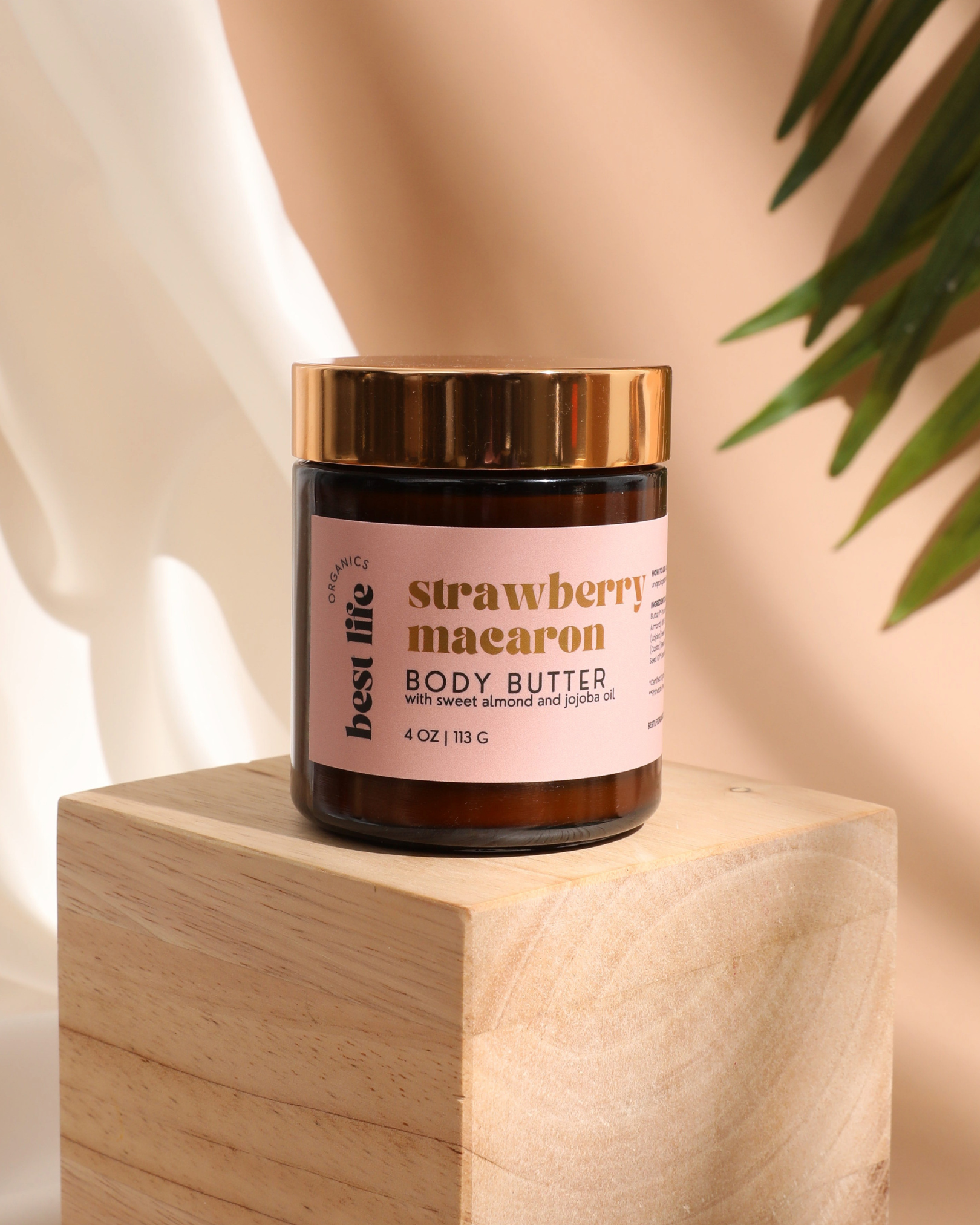 Best Life Organics - Wholesale Body Balm/Butter - Strawberry Macaron Body Butter1