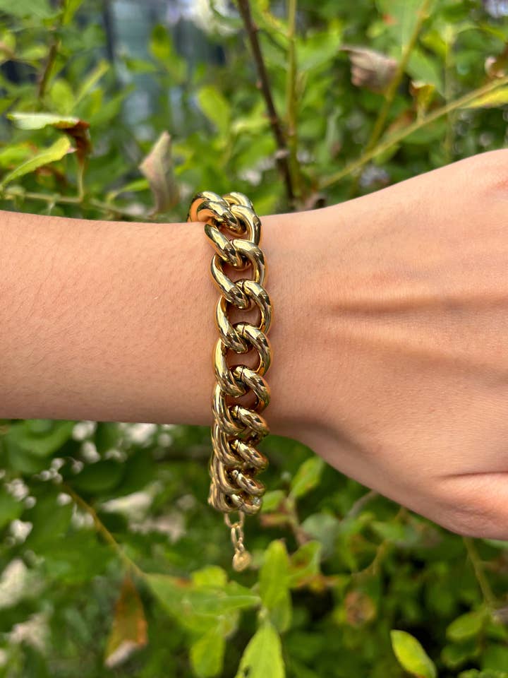 324RX21 kedjearmband i rostfritt stål för wholesale av BYREN | ÉLINE L'ATELIER