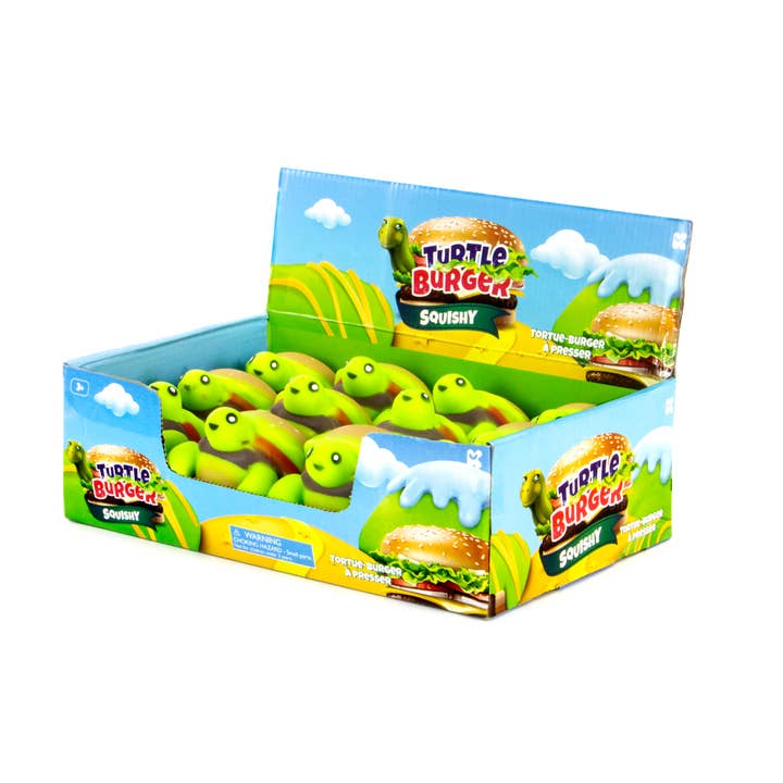 Keycraft - Wholesale Squishy Toy - Kids & Baby - Keycraft Squishy Turtle Burger Sensory Toy