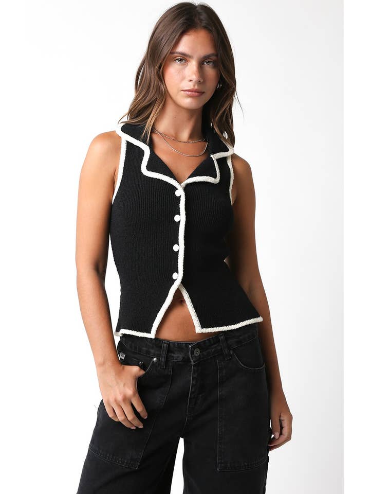 Olivaceous - Wholesale Knit Sweater - Women's - Brenda Sweater7