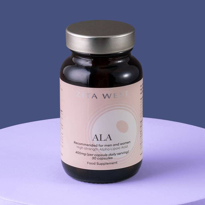Alpha Lipoic Acid, High Strength Antioxidant for Male & Female Fertility for wholesale by Zita West Products