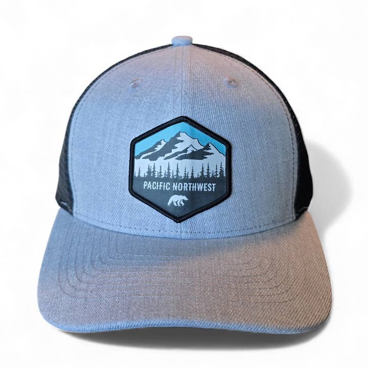 PNW Apparel – wholesale Truckerkeps – Unisex – Pacific Northwest Trucker-mössa med9