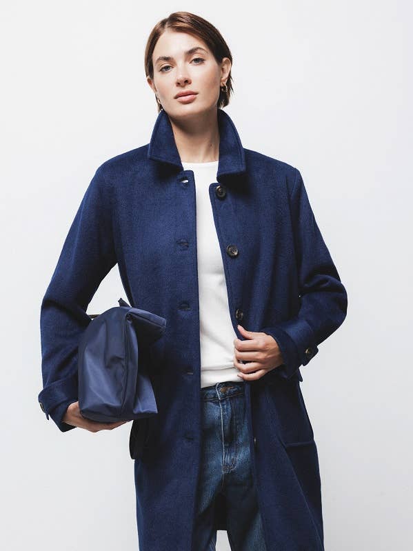 Enkel lång kappa (425282-47) för wholesale av Lanidor