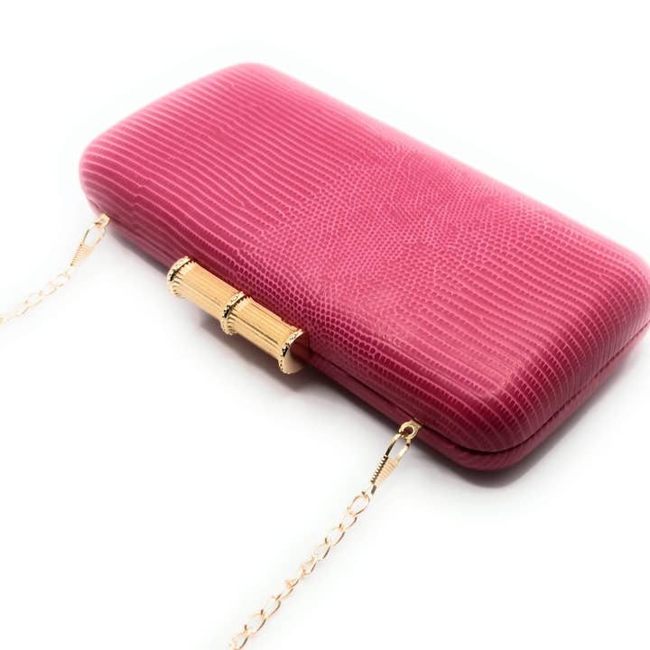 Cartera De Mano Bolso Fiesta · Bambú Buganvilla (última uni para venta al por mayor de BRANDELIA