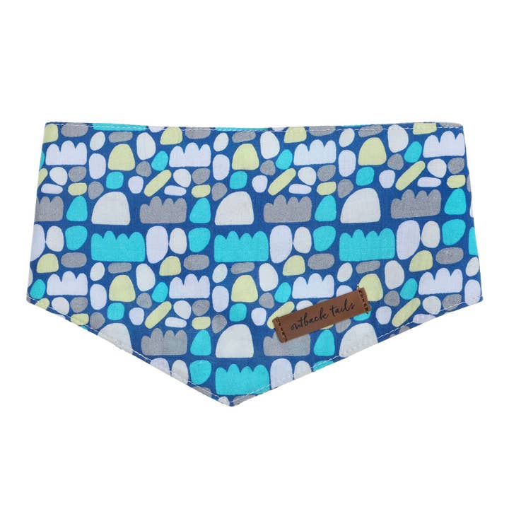 Outback Tails – wholesale Bandana - Hund – Hundbandana - Puli Puli (Blå)