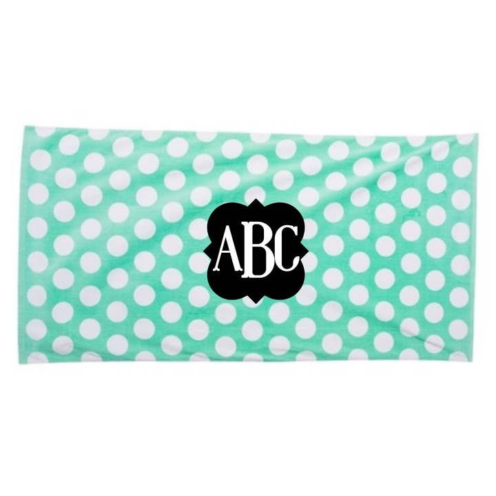 Ruston Rose - Wholesale Beach towel - custom beach towel, monogram towel, Personalized beach towel, custom beach towel, beach vacation, pool party, party towel, monogram towel1