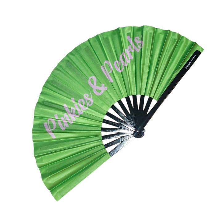 Pinkies & Pearls Clack Fan for wholesale by Shady B Fans