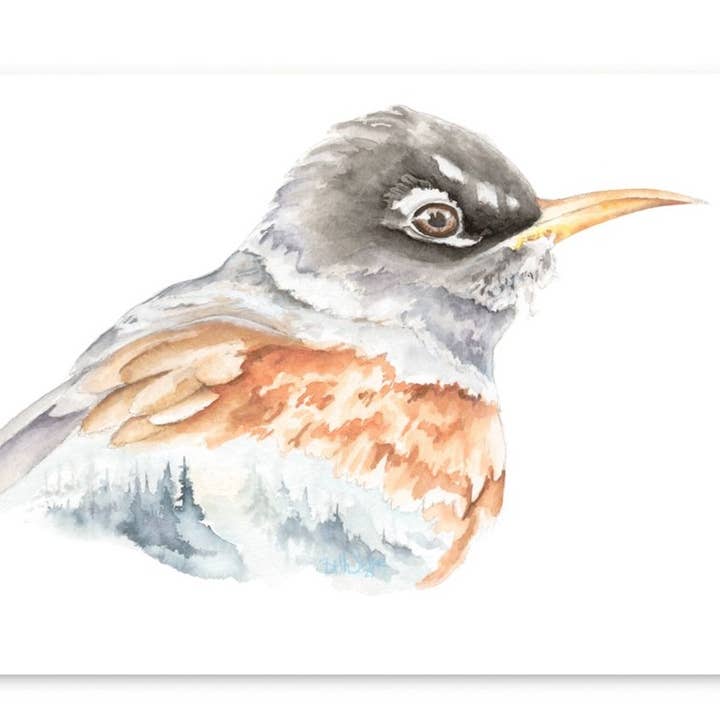 "Kelly's Joy" Greeting Card for wholesale by Beth Suter Art