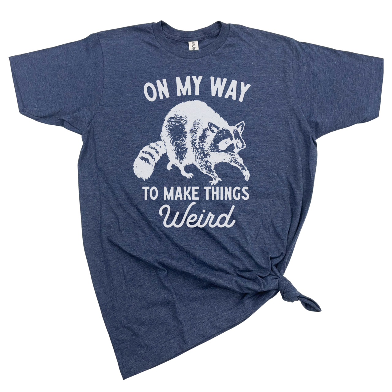 dkhandmade - Wholesale Screen Printed T-Shirt - Unisex - ON MY WAY TO MAKE THINGS WEIRD T-SHIRT3