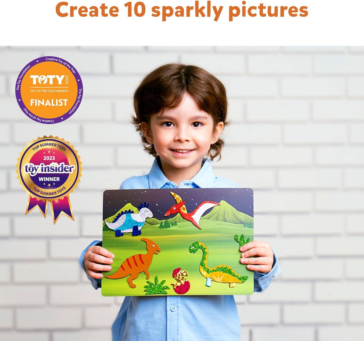 Skillmatics - Wholesale Art Set - Kids & Baby - Skillmatics - Foil Fun - Dinosaurs No Mess Art for Kids4