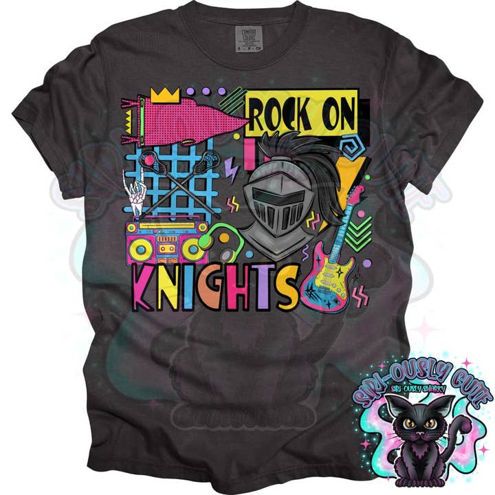 90S Rock On Knights Lacrosses for wholesale by Siri-Ously Cute