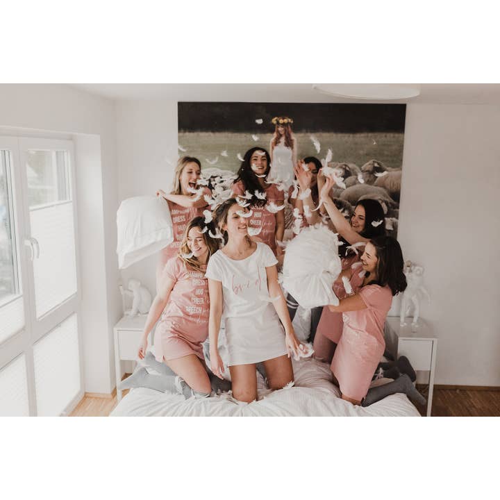shopandmarry - Wholesale Sleepwear Top - Women's - Long shirt bride for your stag party | Pajama party