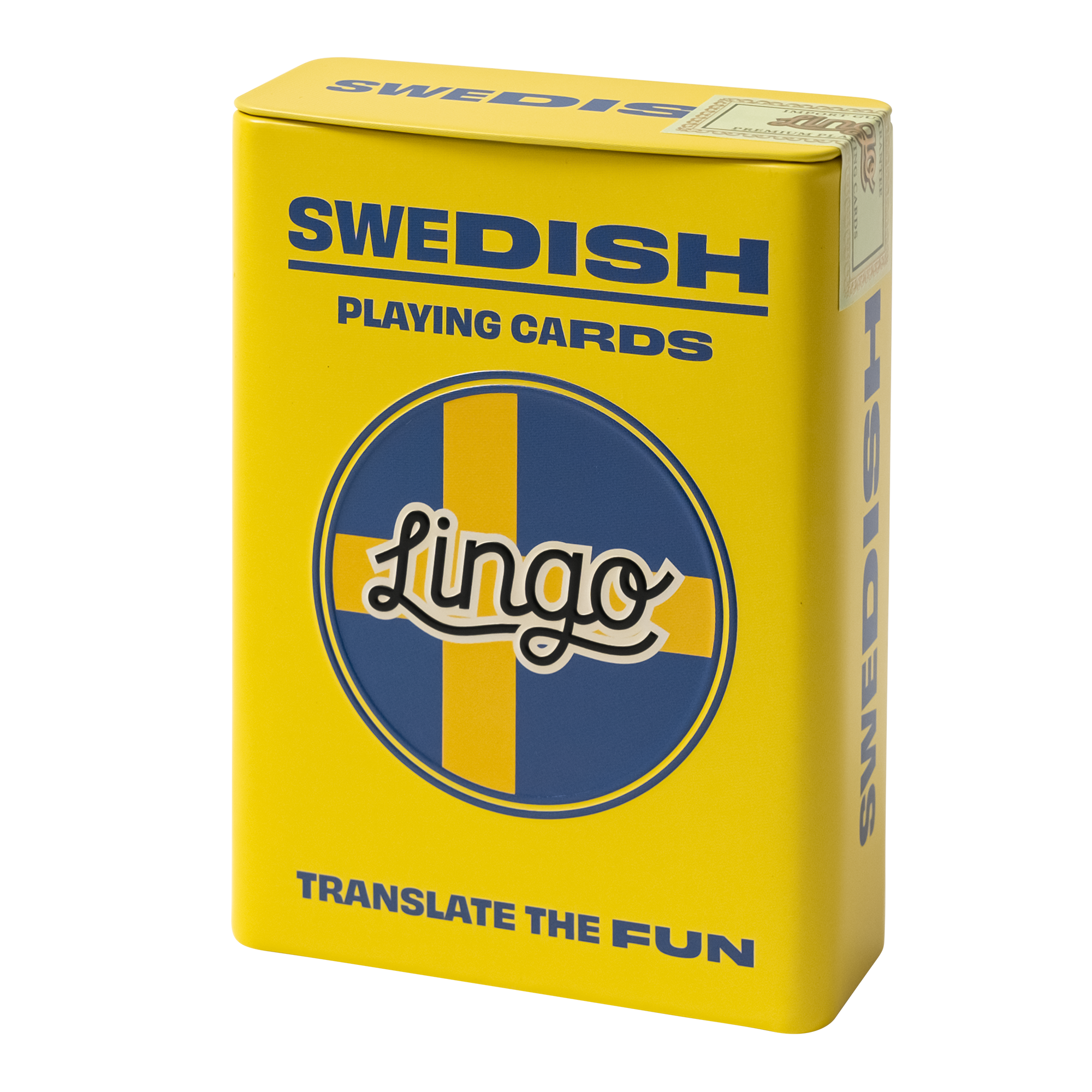 Lingo Playing Cards - Vente Jeu de cartes - Ensemble de boîtes de voyage Lingo : 60 jeux + présentoir10