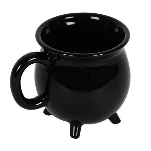 Plain Black Cauldron Mug for wholesale by Eastern Trading