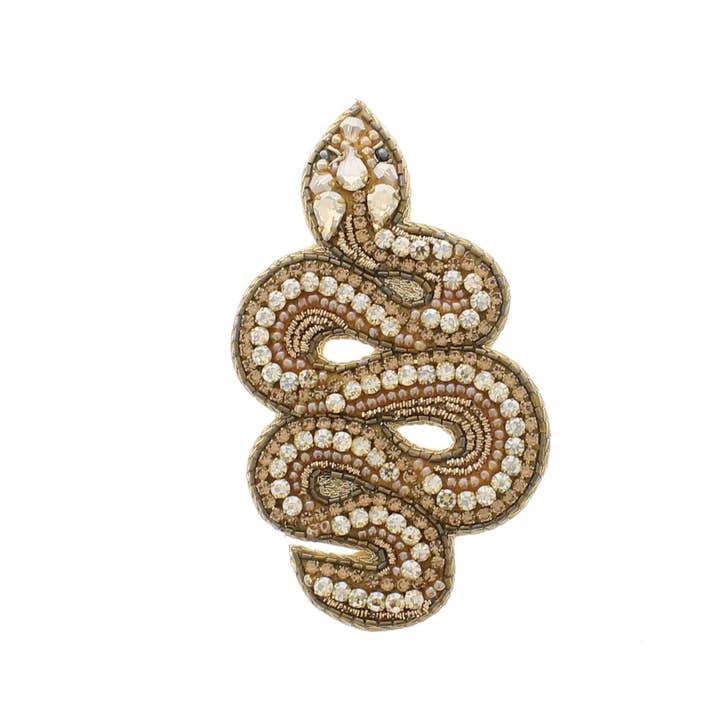 Gouden Spiraal Pailletten Speld, Hoeden, Tassen, Jassen, elk voor wholesale door HHH Designs