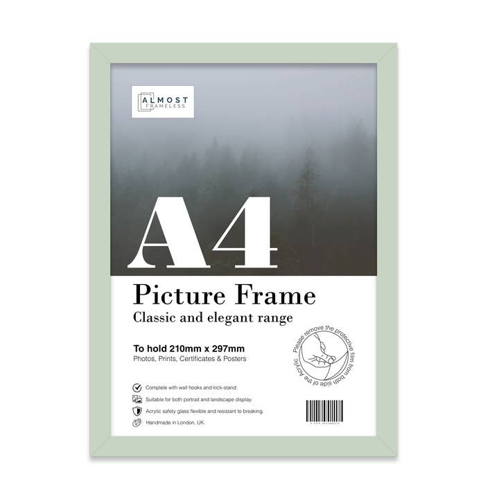 Mint A4 Picture Frame for wholesale by WholesaleFrames.co.uk