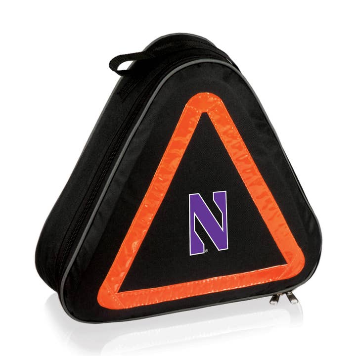 Northwestern Wildcats Roadside Emergency Car Kit for wholesale by Picnic Time Family of Brands