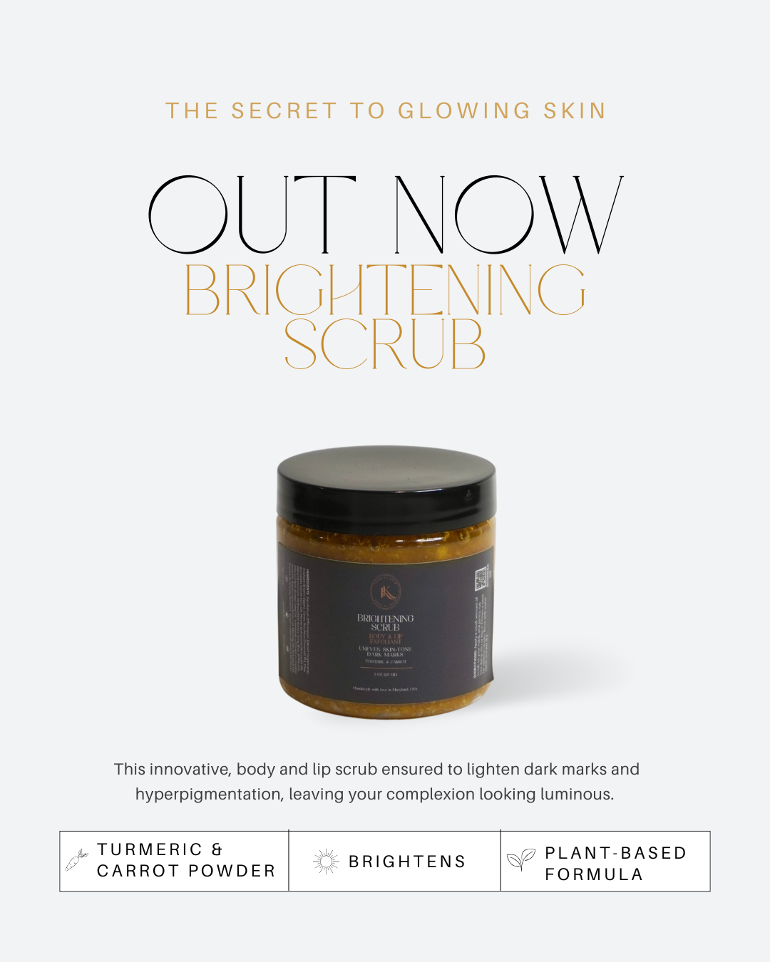 Krem au Krem, LLC - Wholesale Body Scrub/Exfoliant - Brightening Scrub9