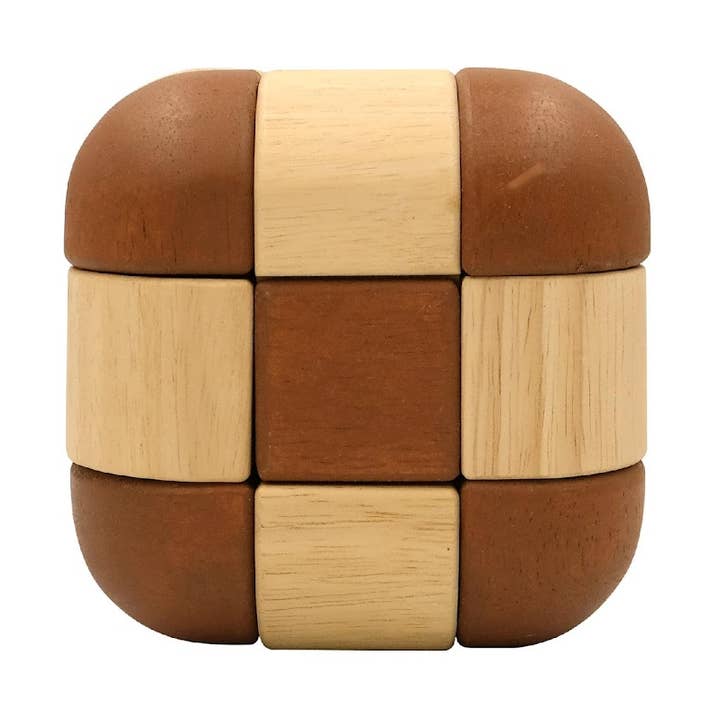 Gepatchte Würfelbox (Holz) für den Großhandel von PANISA