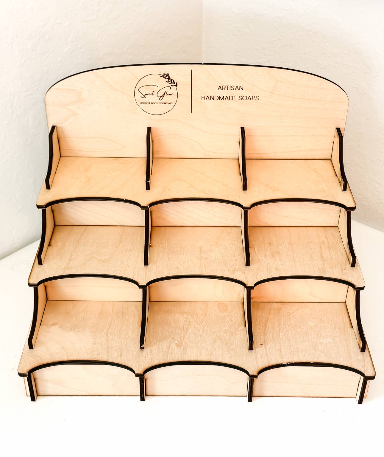 Spirit Glow Home & Body Essentials - Wholesale Retailer Display - Beauty & Wellness - *New* - Branded Soap Display