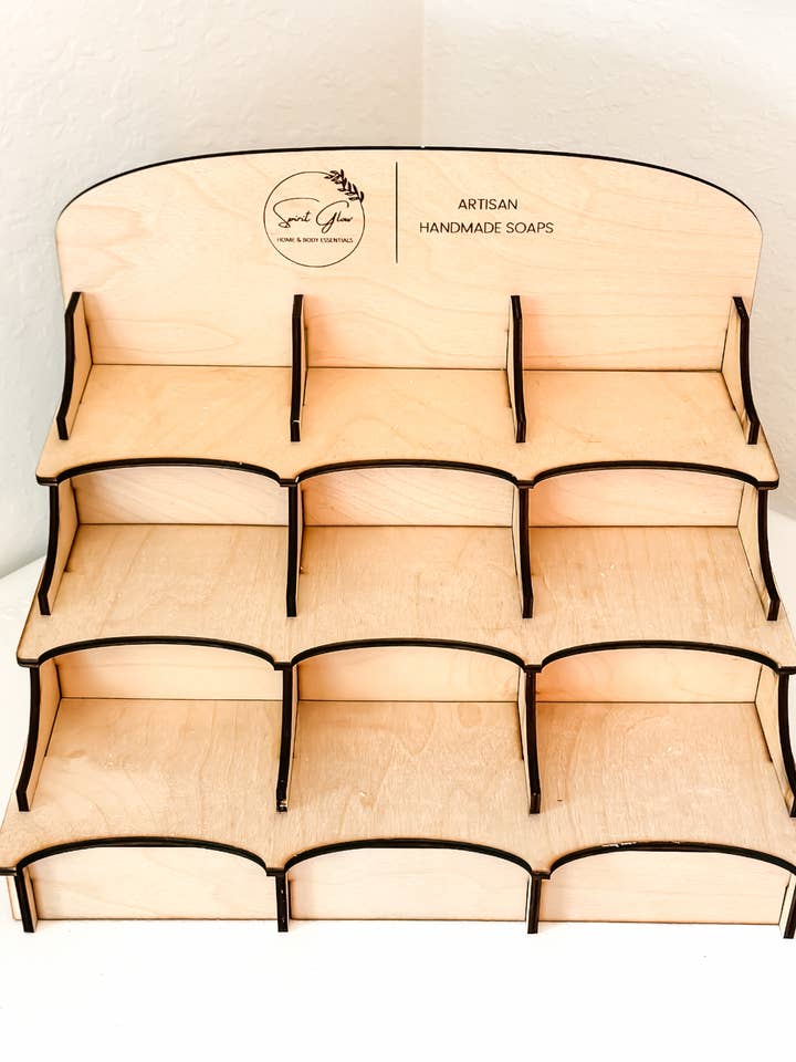 *Nuovo* - Espositore di Saponi di Marca per la vendita all'ingrosso da parte di Spirit Glow Home & Body Essentials