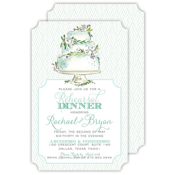 Tarta azul con flores grandes planas troqueladas para venta al por mayor de RosanneBeck Collections