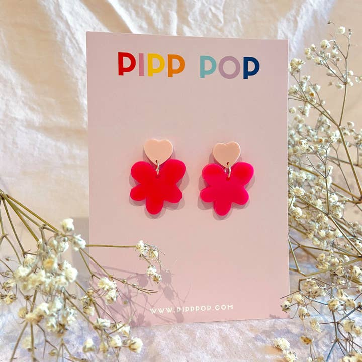 Petal Drops - Fuchsia + Blush for wholesale by Pipp Pop